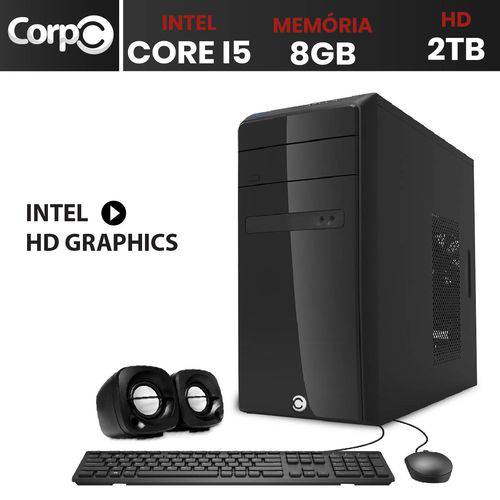Tudo sobre 'Computador Corpc Line Intel Core I5 8GB HD 2TB HDMI Full HD'