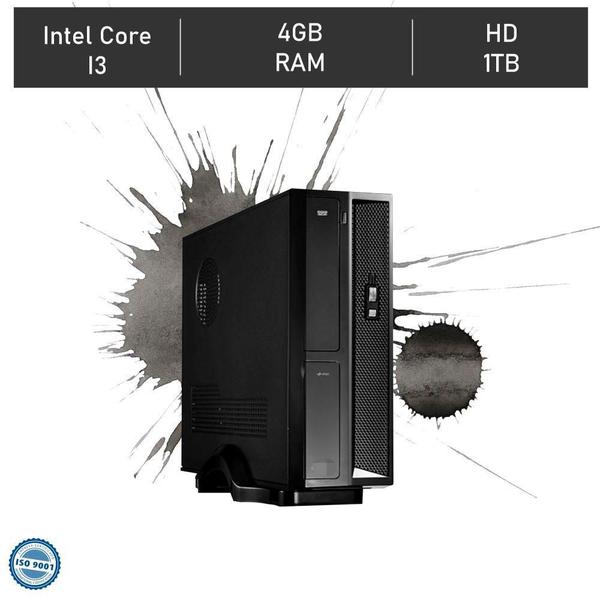 Computador Corporate Slim I3 4gb Hd 1tb