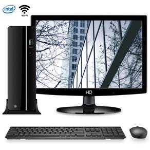 Computador Desktop com Monitor CorPC SlimPC Intel Core I3 4GB HD 500GB HDMI Wifi Mouse e Teclado Sem Fio