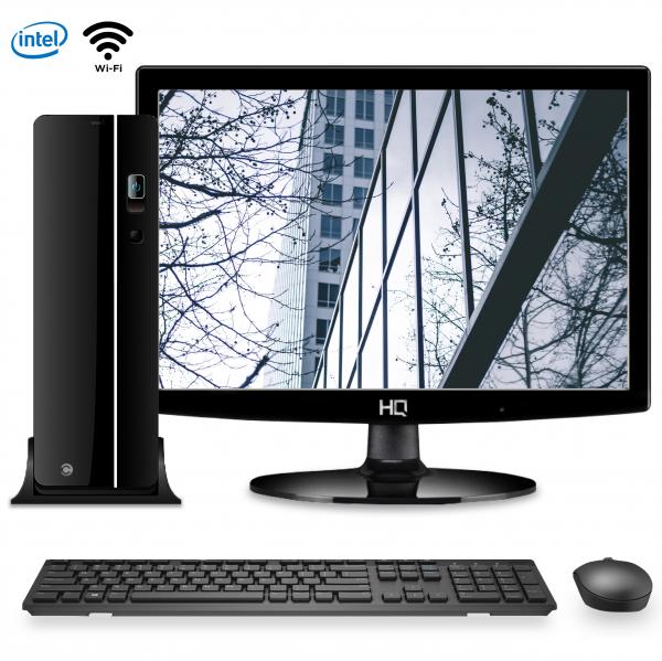 Tudo sobre 'Computador Desktop com Monitor Corpc Slimpc Intel Core I5 8gb Hd 1tb Hdmi Wifi Mouse e Teclado Sem Fio'
