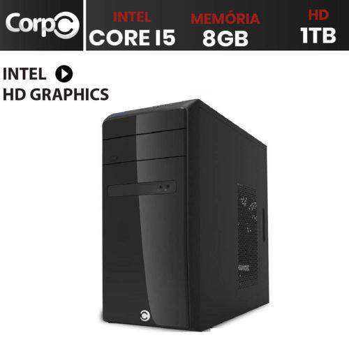 Tudo sobre 'Computador Desktop CorPC Line Intel Core I5 3.2GHZ 8GB DDR3 HD 1TB HDMI Full HD Intel HD Graphics'