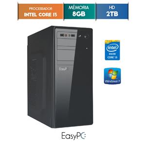 Computador Desktop Easypc Intel Core I3 8Gb Hd 2Tb Windows