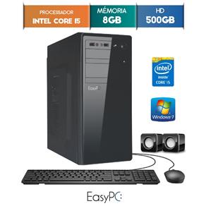 Computador Desktop Easypc Intel Core I5 8Gb Hd 500Gb Windows