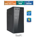 Computador Desktop Easypc Intel Dual Core 2.41 4gb Hd 500gb Windows