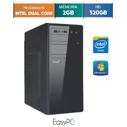 Computador Desktop Easypc Intel Dual Core 2.41 2gb Hd 320gb Windows