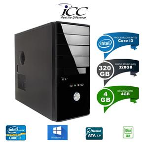 Computador Desktop ICC IV2340WS-3 Intel Core I3 3.10 Ghz 4gb Hd 320GB Windows 10