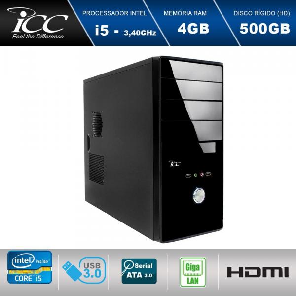 Computador Desktop Icc Iv2540s-2 Intel Core I5 3. 2 Ghz 4gb Hd 500gb