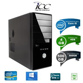 Computador Desktop Icc IV2541W-S Intel Core I5 3.2 Ghz 4gb Hd 500gb Windows 10