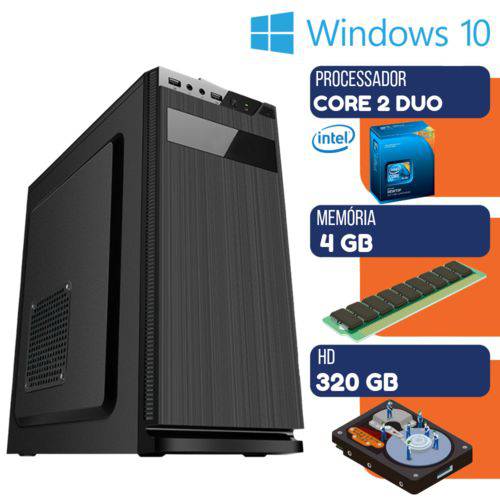 Tamanhos, Medidas e Dimensões do produto Computador Desktop Intel Core 2 Duo 4gb HD 320gb Windows 10