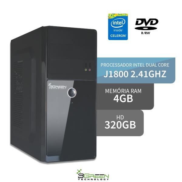 Computador Dual Core 4gb Hd 320gb Dvd 3green Triumph Business Desktop