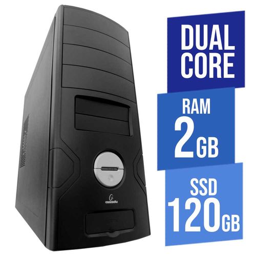 Tudo sobre 'Computador Empresarial Concordia Desktop Dual Core 2gb Ssd 120gb'