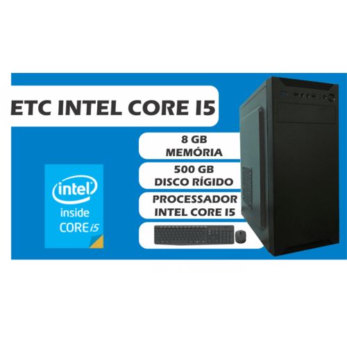 COMPUTADOR ETC INTEL CORE I5 4 GB HD 500 Gb