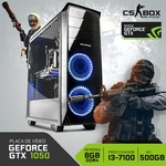 Computador Gamer Neologic CS BOX Intel Core I3-7100 7ª Geração 8GB (Gtx 1050 2GB) 500GB