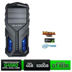 Computador Gamer Neologic Moba Box Dual Core G4560 Gt1030 4Gb 500Gb Nli80135