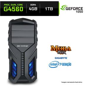 Computador Gamer Neologic Moba Box Dual Core G4560 Gtx1050 4Gb 1Tb - Nli80033