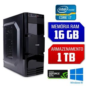 Computador Gráfico Intel Core I7-4770 Geforce GTX 1650 RAM 16GB HD 1TB Windows 10
