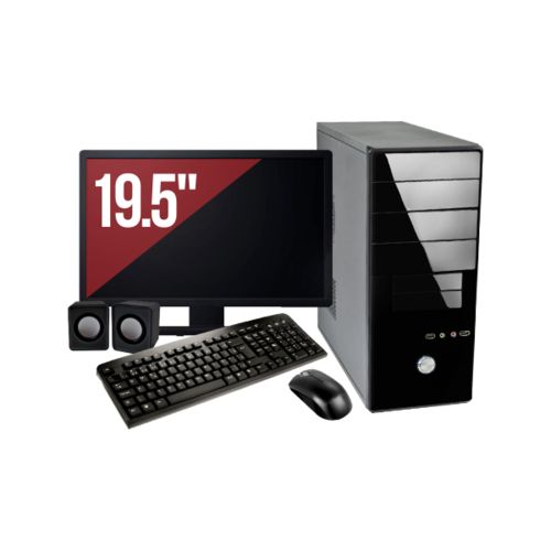 Computador High End Intel Core I5 4gb 1Tb Windows 10 Monitor 19.5 + KIT