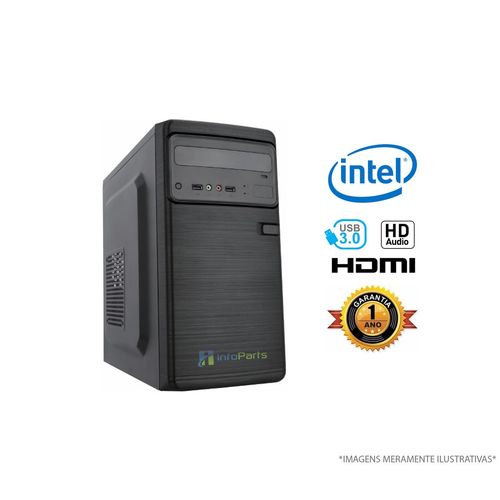 Computador Home Office Intel Celeron G3900, 4gb Ram, HD 320gb