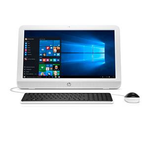 Computador HP All In One 20-E003BR com Intel® Dual Core, 4GB, 500GB, Gravador de DVD, HDMI, Sintonizador de TV, Bluetooth, LED 19.45" e Windows 10