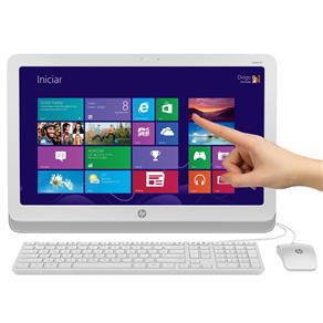 Computador HP All In One Slate 21 com NVIDIA Tegra Quad-Core, 1GB, 8GB EMMC, Leitor de Cartões, Wireless, Webcam, Tela Touch 21.5" e Android 4.2