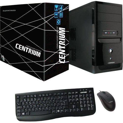 Computador Intel Centrium Fastline 7100 Intel Core I3-7100 3.9ghz 4gb Ddr4 500gb Linux