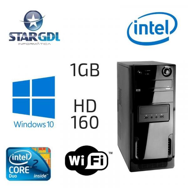 Computador - Intel Core 2 Duo - 1gb Hd160 - Windows 10 - Diversas