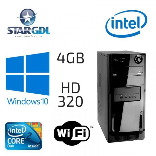 Computador - Intel Core 2 Duo - 4gb Hd 320 - Windows 10 - Diversas