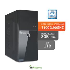 Computador Intel Core I3 3.70Ghz 8Gb Ddr3 Hd 1Tb Hdmi 3Green Evolution Fun Desktop