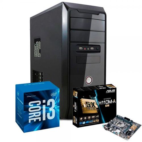 Computador Intel Core I3 7100 H110 8GB DDR4 HD 1TB