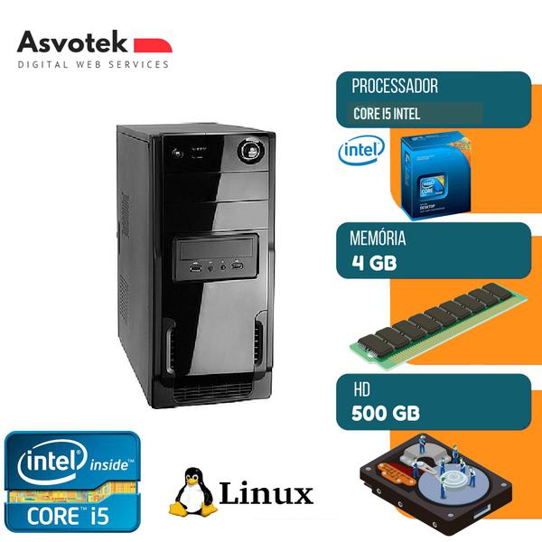Computador Intel Core I5 4GB 500GB Asvotek