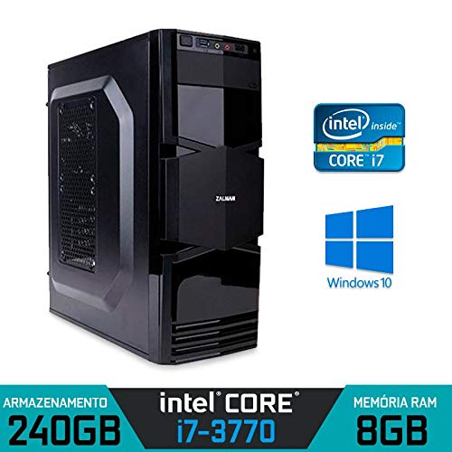 Computador Intel Core I7, 8gb Ram, Ssd 240, Windows 10