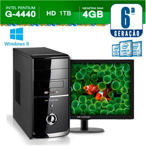 Computador Neologic G4440 3.2Ghz 4GB 1TB Win 8 + Monitor18,5 NLI57017