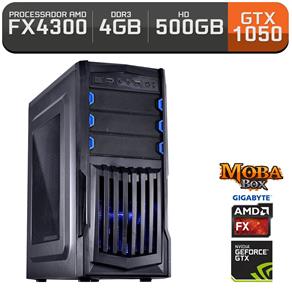 Computador Neologic Gamer Moba Box Amd FX4300, Gtx 1050, 4gb, 500gb, - Nli66989