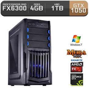 Computador Neologic Gamer Moba Box Amd FX6300, Gtx 1050, 1tb, 4gb, Win 7 - Nli67087