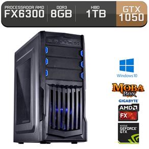 Computador Neologic Gamer Moba Box Amd FX6300, Gtx 1050, 1tb, 8gb, Win 10 - Nli67093