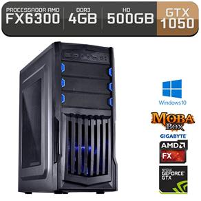 Computador Neologic Gamer Moba Box Amd FX6300, Gtx 1050, 500gb, 4gb, Win 10 - Nli67057