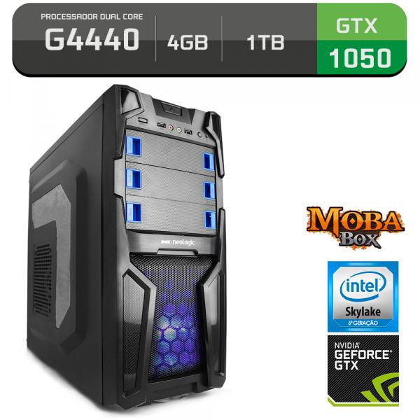 Computador Neologic Gamer Moba Box Intel Core G4440 GeForce Gtx 1050 1Tb 4Gb - Nli57717