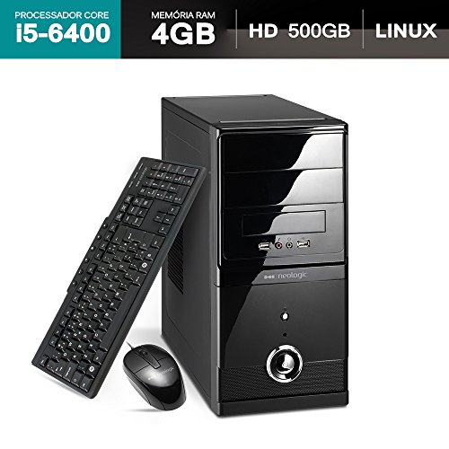 Computador Neologic NLI66711 Intel Core I5-6400 4GB 500GB Linux