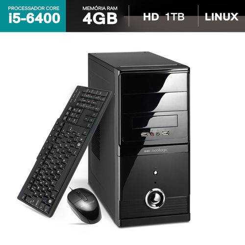 Computador Neologic NLI66715 Intel Core I5-6400 4GB 1TB Linux