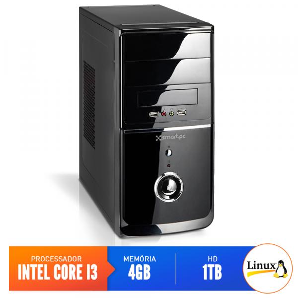 Computador Smart Pc 80202 Intel Core I3 (4GB HD 1TB) Linux