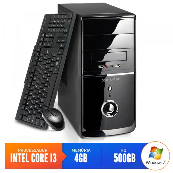 Computador Smart Pc 80173 Intel Core I3 (4GB HD 500GB) Windows 7