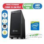 Computador TOB New Enterprise com Intel Core I5 SK 1151 HD 500GB 4GB de Memória Gabinete Preto