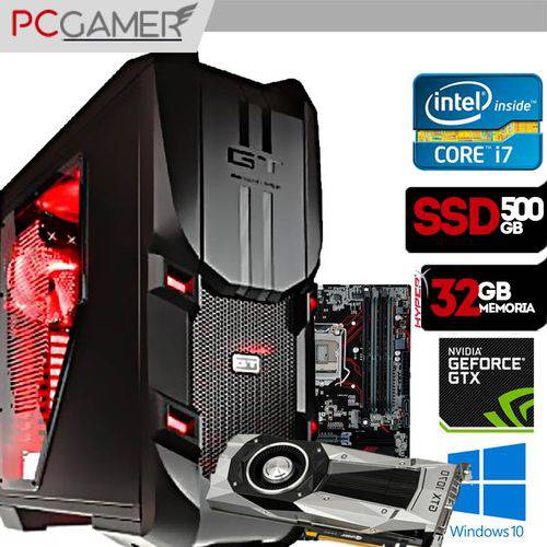 Tudo sobre 'Computador Top Gamer Intel Core I7 7700, 32GB Ram, SSD, GTX 1070 8GB'