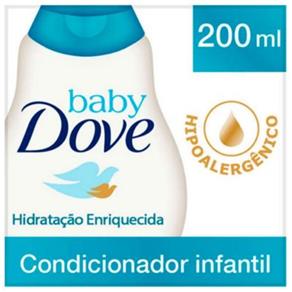 Condicionador Dove Baby Hidratação Enriquecida 200Ml