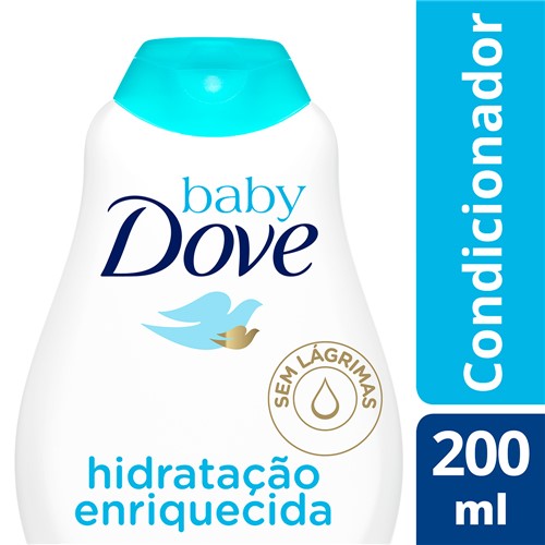 Condicionador Dove Baby Hidratação Enriquecida com 200ml