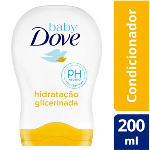 Condicionador Dove Baby Hidratação Glicerinada 200ml - Baby Dove