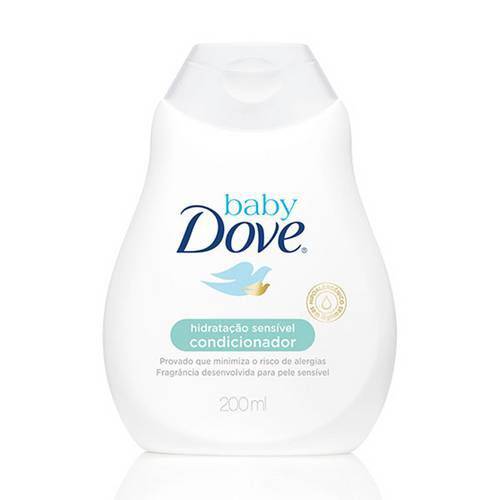 Condicionador Dove Baby Hidratação Sensível com 200 Ml
