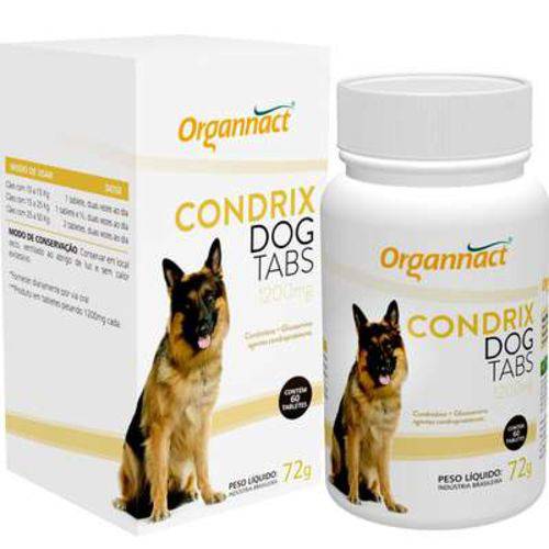 Condrix Dog Tabs 1200 Mg 72g Organnact