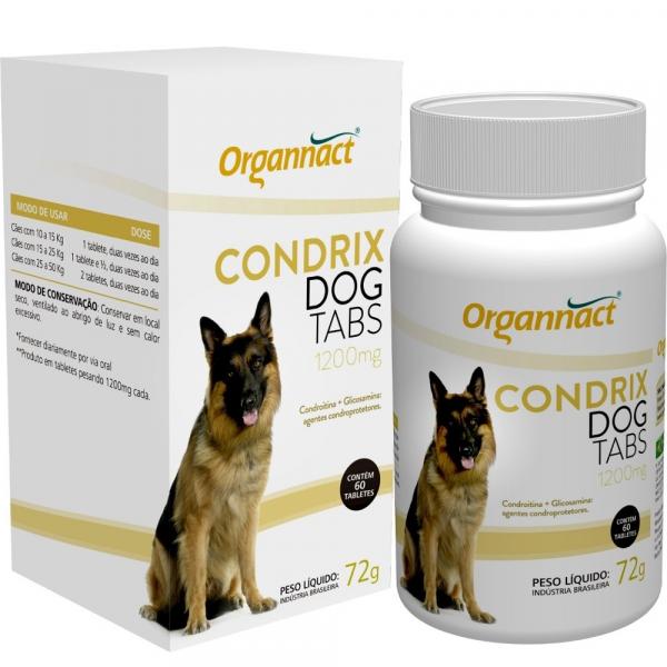 Condrix Dog Tabs 1200mg 72g - Organnact