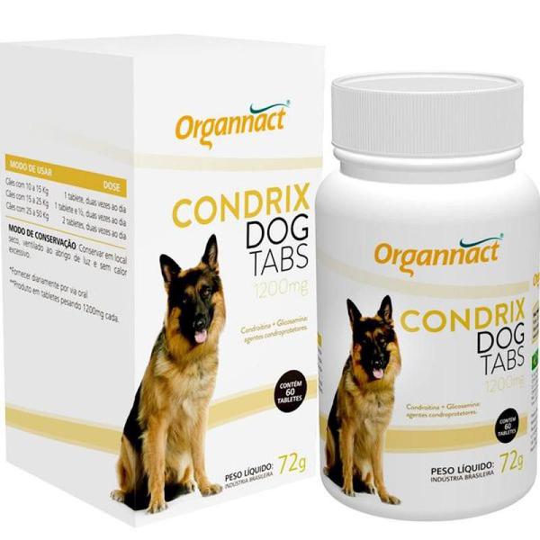 Condrix Dog Tabs 1200mg (72g) - Organnact